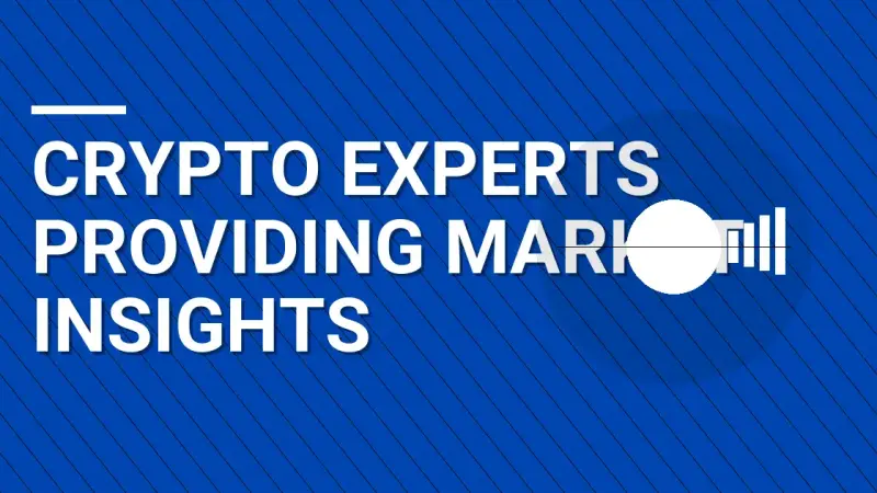 Crypto Experts Providing Market Insights