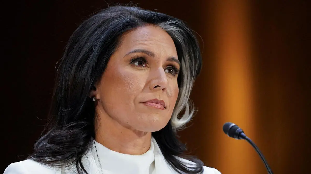Tulsi Gabbard resigns as director of national intelligence, citing husband’s health